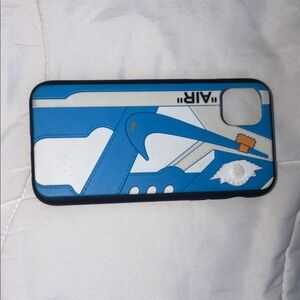 Off-White Blue and White Phone Case